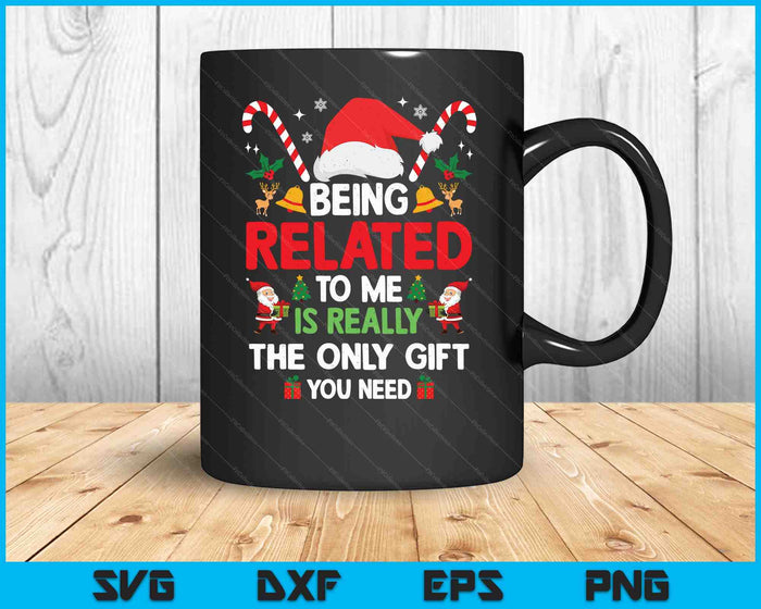 Being Related To Me Funny Christmas Family Xmas Pajamas SVG PNG Digital Printable Files Being Related To Me Funny Christmas Family Xmas Pajamas SVG PNG Digital Printable Files