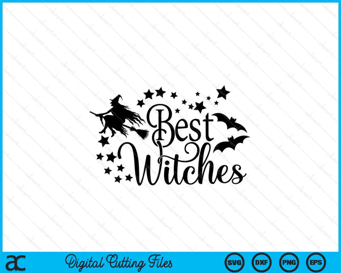 Mejores brujas Mejor amigo que coincide con halloween SVG PNG Cortando archivos imprimibles Mejores brujas Mejor amigo que coincide con halloween SVG PNG Cortando archivos imprimibles