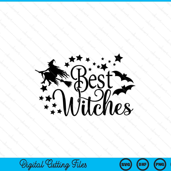 Mejores brujas Mejor amigo que coincide con halloween SVG PNG Cortando archivos imprimibles Mejores brujas Mejor amigo que coincide con halloween SVG PNG Cortando archivos imprimibles