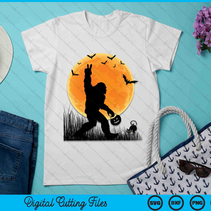 Bigfoot Funny Halloween Rocking Sasquatch SVG PNG Digital Cutting Files Bigfoot Funny Halloween Rocking Sasquatch SVG PNG Digital Cutting Files
