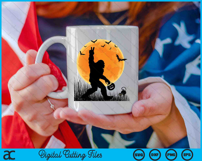 Bigfoot Funny Halloween Rocking Sasquatch SVG PNG Digital Cutting Files Bigfoot Funny Halloween Rocking Sasquatch SVG PNG Digital Cutting Files