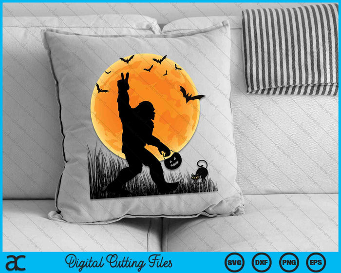 Bigfoot Funny Halloween Rocking Sasquatch SVG PNG Digital Cutting Files Bigfoot Funny Halloween Rocking Sasquatch SVG PNG Digital Cutting Files