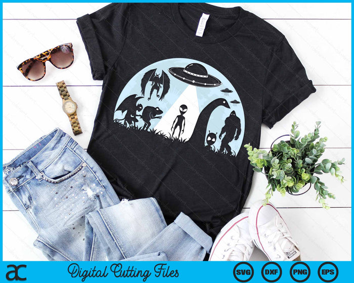 Bigfoot Ufo Loch Ness Monster Mothman And Aliens! Cryptid SVG PNG Digital Cutting Files Bigfoot Ufo Loch Ness Monster Mothman And Aliens! Cryptid SVG PNG Digital Cutting Files