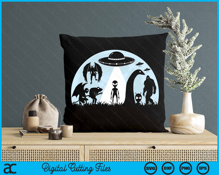 Bigfoot Ufo Loch Ness Monster Mothman And Aliens! Cryptid SVG PNG Digital Cutting Files Bigfoot Ufo Loch Ness Monster Mothman And Aliens! Cryptid SVG PNG Digital Cutting Files
