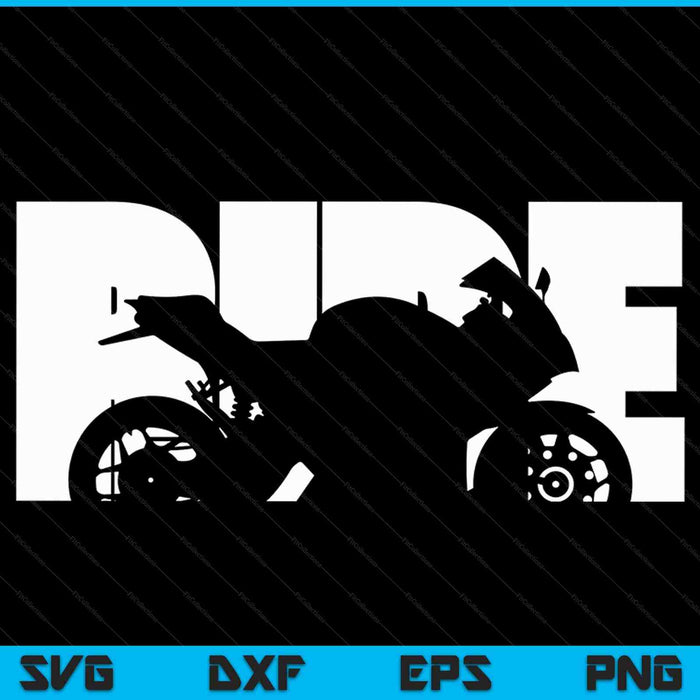 Bike Motorcyclist Apparel Motorcycle Rider Biker SVG PNG Cutting Printable Files