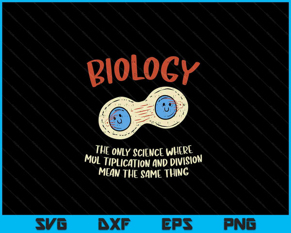 Biology Quote Study Organism Genetics Science Microbiologist SVG PNG Digital Cutting Files