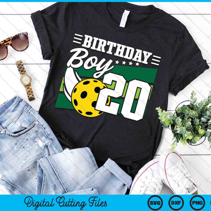 Birthday Boy 20 Years Old Pickleball Lover Birthday SVG PNG Digital Cutting Files Birthday Boy 20 Years Old Pickleball Lover Birthday SVG PNG Digital Cutting Files