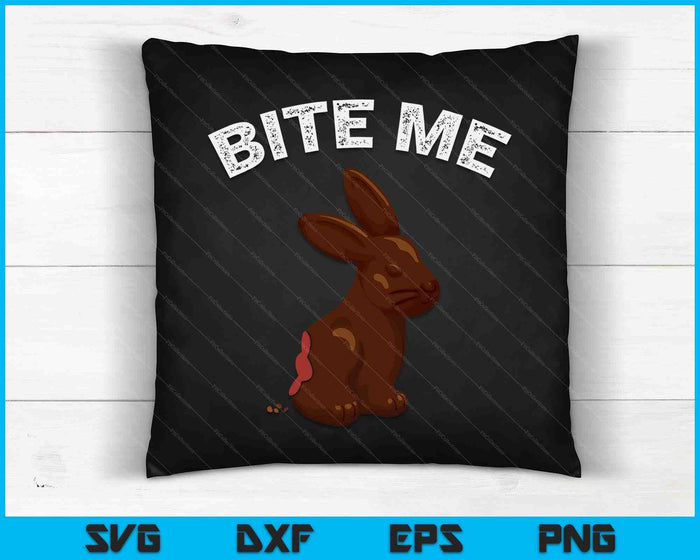 Bite Me Easter Bunny Funny Joke Meme Men Women Kids SVG PNG Digital Cutting Files Bite Me Easter Bunny Funny Joke Meme Men Women Kids SVG PNG Digital Cutting Files