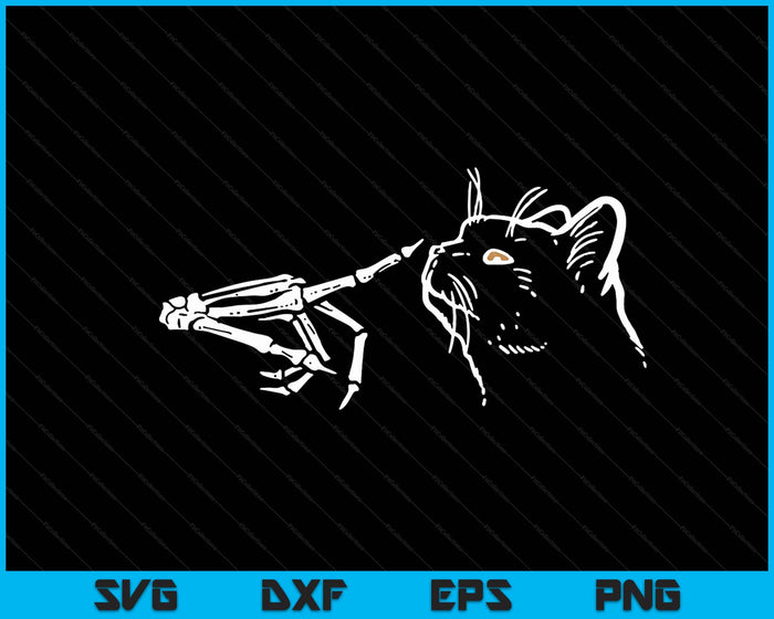 Black Cat Skeleton Hand Boop Halloween Pet Women Girls Kids SVG PNG Digital Cutting Files Black Cat Skeleton Hand Boop Halloween Pet Women Girls Kids SVG PNG Digital Cutting Files