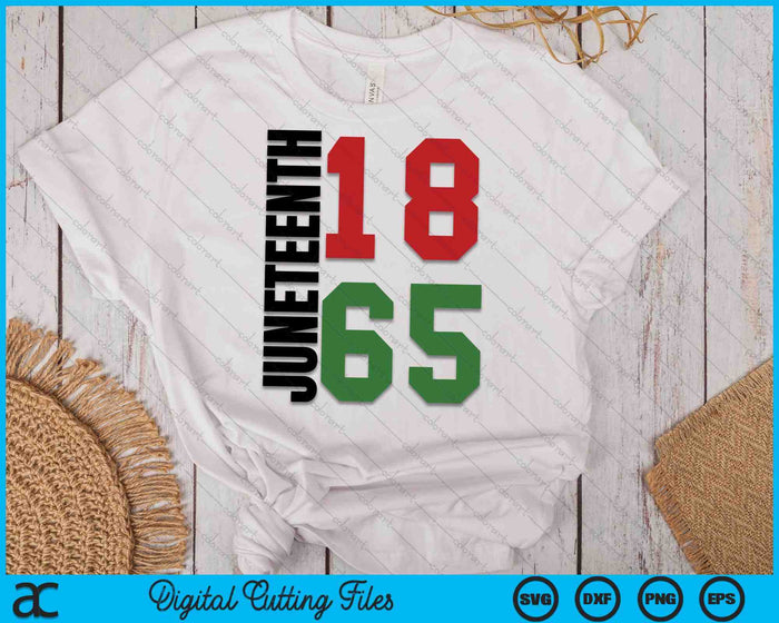 Black Proud African American for Juneteenth 1865 SVG PNG Digital Cutting Files Black Proud African American for Juneteenth 1865 SVG PNG Digital Cutting Files