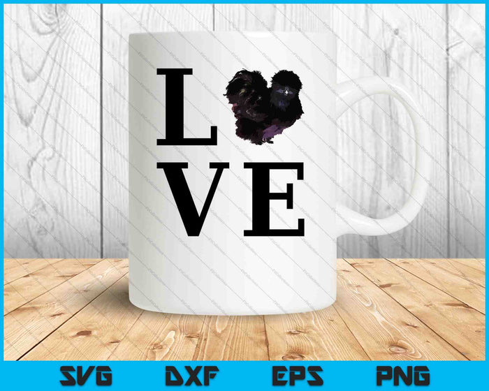 Black Silkie Chicken LOVE for Mom Pet Owner Backyard Coop SVG PNG Cutting Printable Files Black Silkie Chicken LOVE for Mom Pet Owner Backyard Coop SVG PNG Cutting Printable Files