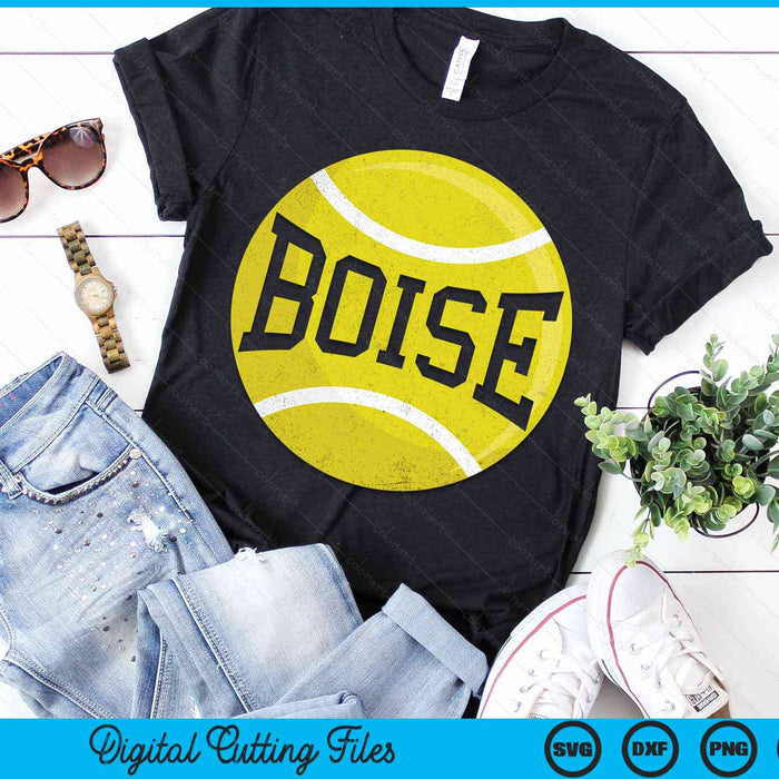 Boise Tennis Fan SVG PNG Digital Cutting Files Boise Tennis Fan SVG PNG Digital Cutting Files
