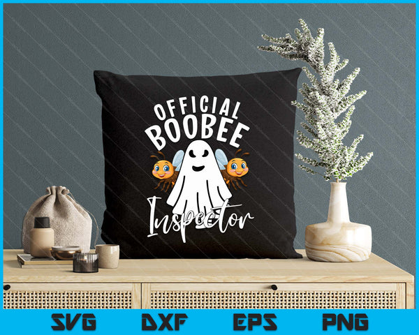 Boo-Bee Inspector Lazy Diy Halloween Costume Funny Ghost SVG PNG Digital Printable Files