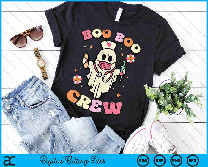 Boo Boo Crew Halloween Ghost Nurse SVG PNG Digital Printable Files Boo Boo Crew Halloween Ghost Nurse SVG PNG Digital Printable Files