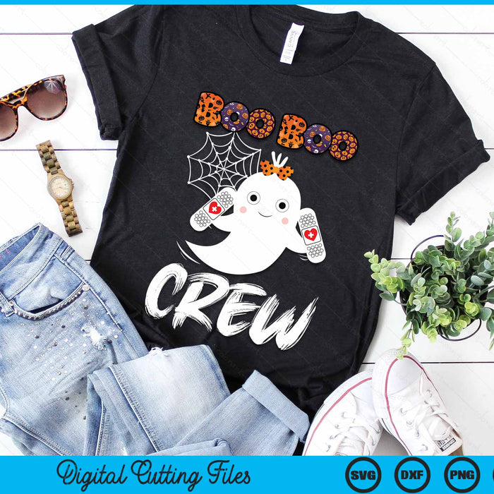 Boo Boo Crew Nurse Funny Halloween Costume SVG PNG Digital Cutting File Boo Boo Crew Nurse Funny Halloween Costume SVG PNG Digital Cutting File