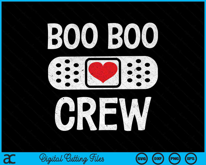 Boo Boo Crew Nurse Ghost Halloween Costume SVG PNG Digital Cutting Files Boo Boo Crew Nurse Ghost Halloween Costume SVG PNG Digital Cutting Files