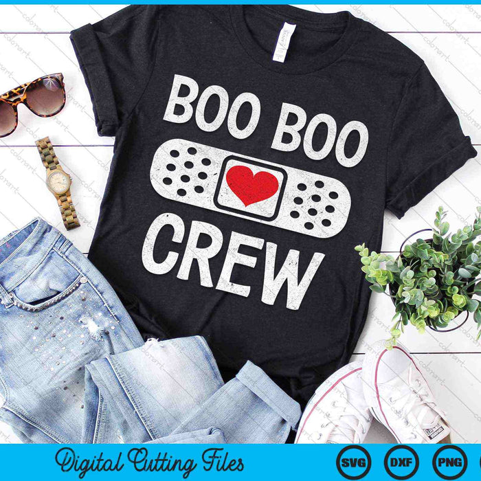 Boo Boo Crew Nurse Ghost Halloween Costume SVG PNG Digital Cutting Files Boo Boo Crew Nurse Ghost Halloween Costume SVG PNG Digital Cutting Files