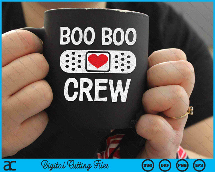 Boo Boo Crew Nurse Ghost Halloween Costume SVG PNG Digital Cutting Files Boo Boo Crew Nurse Ghost Halloween Costume SVG PNG Digital Cutting Files