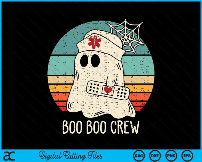 Boo Boo Crew Nurse Halloween Nurse For Women SVG PNG Digital Cutting File Boo Boo Crew Nurse Halloween Nurse For Women SVG PNG Digital Cutting File