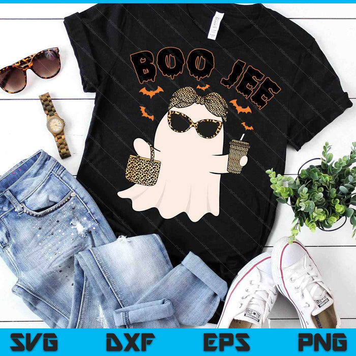 Boo JEE Boujee Pink Ghost Halloween October Vibes SVG PNG Digital Printable Files Boo JEE Boujee Pink Ghost Halloween October Vibes SVG PNG Digital Printable Files