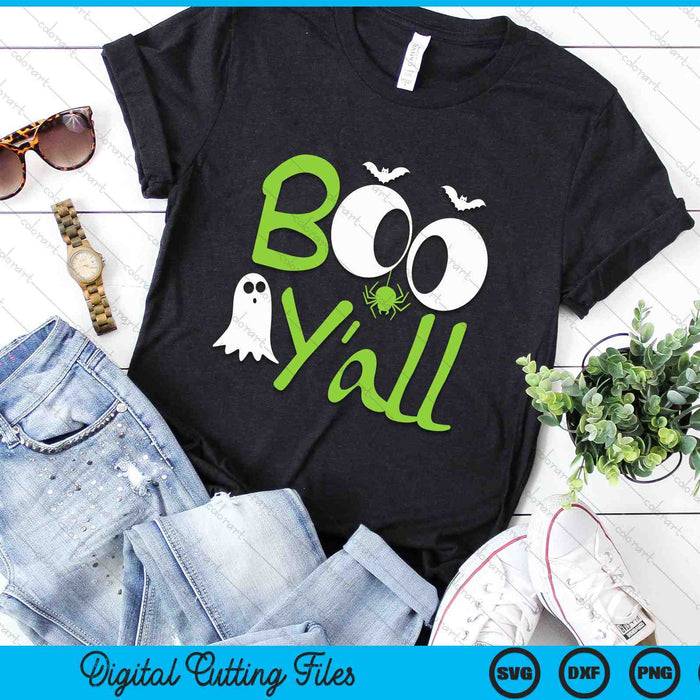 Boo Y'all Funny Halloween Trick-or-Treat Funny Halloween SVG PNG Digital Cutting Files Boo Y'all Funny Halloween Trick-or-Treat Funny Halloween SVG PNG Digital Cutting Files
