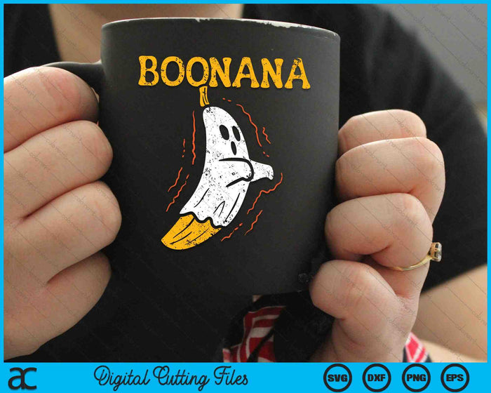 Boonana Cute Ghost Banana Halloween Costume SVG PNG Digital Cutting Files Boonana Cute Ghost Banana Halloween Costume SVG PNG Digital Cutting Files