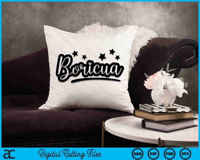 Boricua Puertorriqueño SVG PNG Cortando Archivos Imprimibles Boricua Puertorriqueño SVG PNG Cortando Archivos Imprimibles