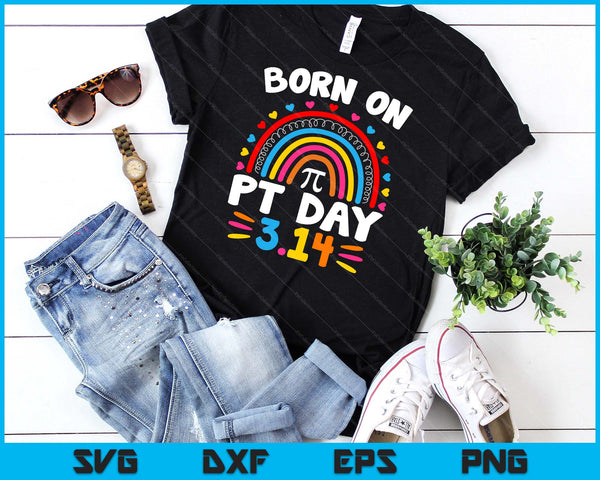 Born On Pi Day Birthday 2024 Happy Pi Day Math Teacher Kids SVG PNG Digital Printable Files