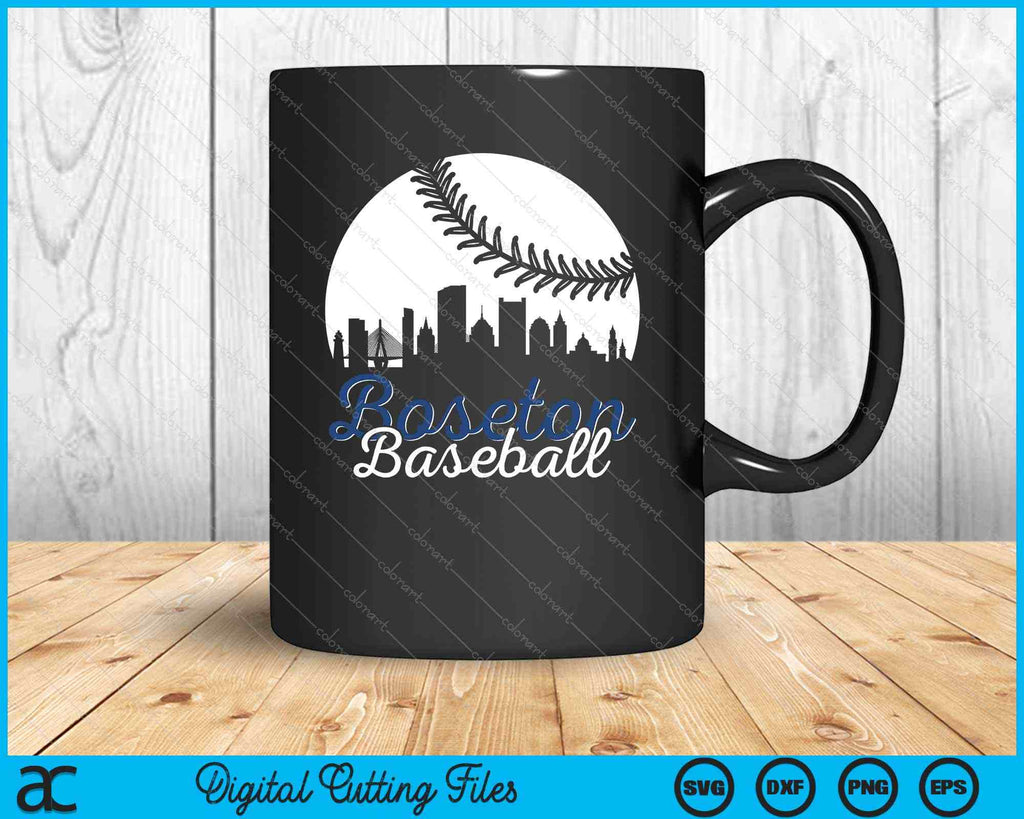 Boston Baseball Ball City Massachusetts Retro Vintage SVG PNG Files –  creativeusarts