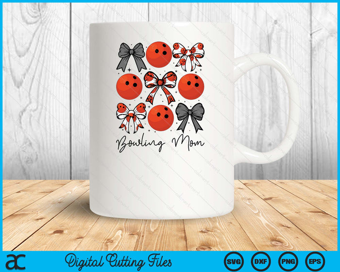 Bowling Mom Coquette Bow Bowling Season SVG PNG Digital Printable Files Bowling Mom Coquette Bow Bowling Season SVG PNG Digital Printable Files