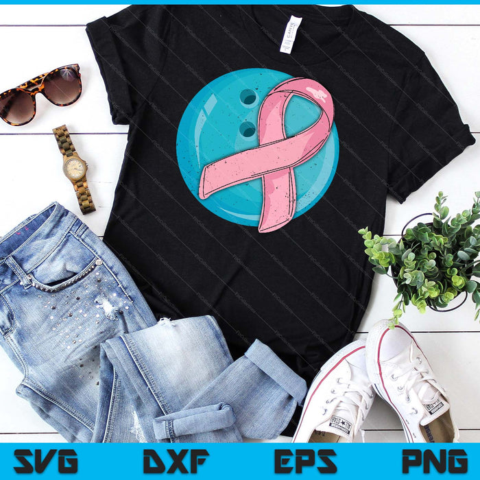 Bowling Pink Ribbon Breast Cancer Awareness Sport Lover SVG PNG Digital Cutting Files Bowling Pink Ribbon Breast Cancer Awareness Sport Lover SVG PNG Digital Cutting Files