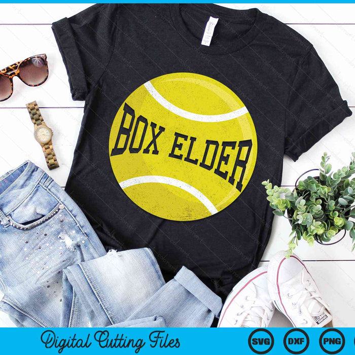 Box Elder Tennis Fan SVG PNG Digital Cutting Files Box Elder Tennis Fan SVG PNG Digital Cutting Files