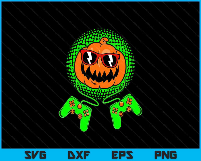 Boys Halloween Jack O Lantern Gamer Kids Men Halloween SVG PNG Digital Printable Files Boys Halloween Jack O Lantern Gamer Kids Men Halloween SVG PNG Digital Printable Files