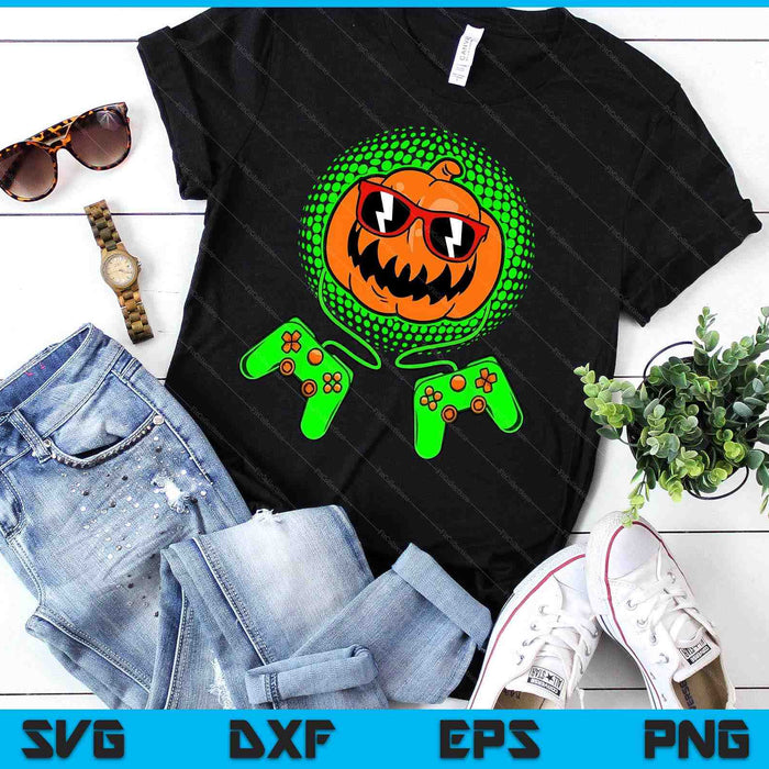Boys Halloween Jack O Lantern Gamer Kids Men Halloween SVG PNG Digital Printable Files Boys Halloween Jack O Lantern Gamer Kids Men Halloween SVG PNG Digital Printable Files