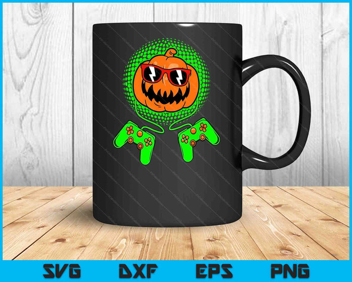 Boys Halloween Jack O Lantern Gamer Kids Men Halloween SVG PNG Digital Printable Files Boys Halloween Jack O Lantern Gamer Kids Men Halloween SVG PNG Digital Printable Files