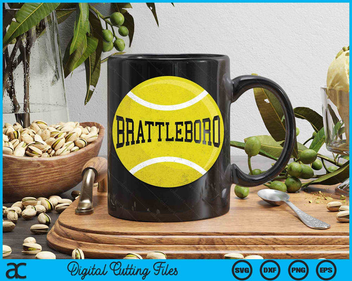 Brattleboro Tennis Fan SVG PNG Digital Cutting Files Brattleboro Tennis Fan SVG PNG Digital Cutting Files