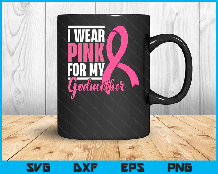 Breast Cancer Godmother Support Breast Cancer Awareness SVG PNG Digital Cutting Files Breast Cancer Godmother Support Breast Cancer Awareness SVG PNG Digital Cutting Files