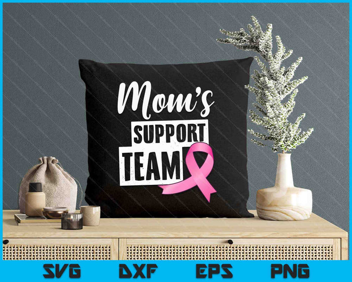 Breast Cancer Mom Support Breast Cancer Awareness SVG PNG Digital Cutting Files Breast Cancer Mom Support Breast Cancer Awareness SVG PNG Digital Cutting Files