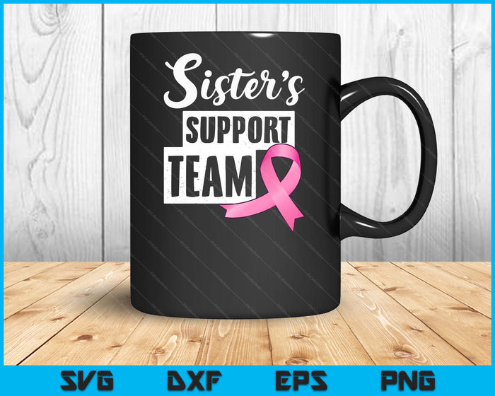 Breast Cancer Sister Support Breast Cancer Awareness SVG PNG Digital Cutting Files Breast Cancer Sister Support Breast Cancer Awareness SVG PNG Digital Cutting Files