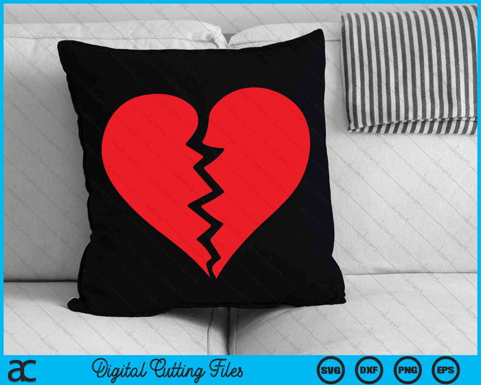 Broken Heart Heartbreak SVG PNG Digital Cutting File Broken Heart Heartbreak SVG PNG Digital Cutting File