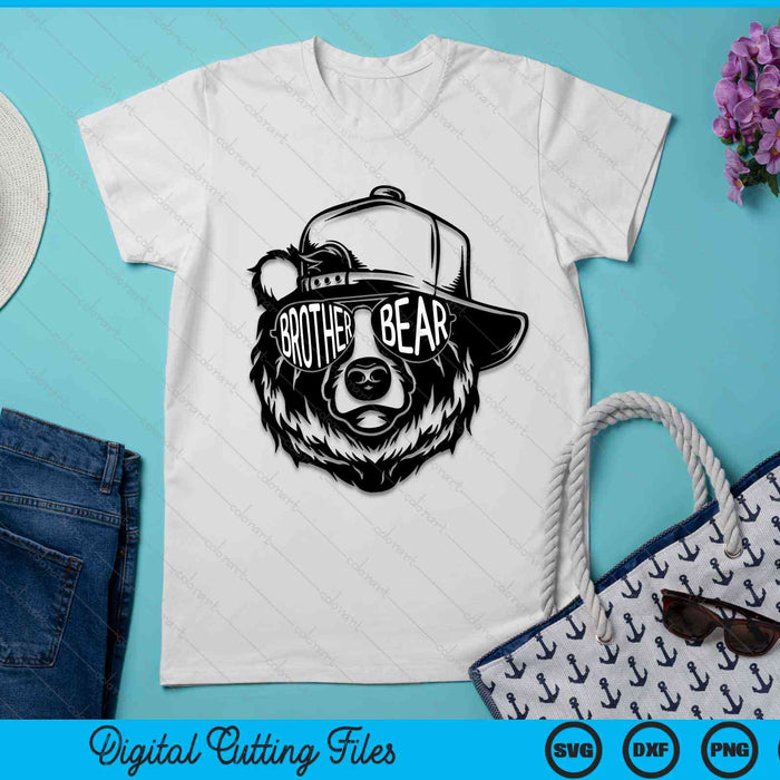 Brother Bear With Sunglasses Brother Bear SVG PNG Cutting Printable Files Brother Bear With Sunglasses Brother Bear SVG PNG Cutting Printable Files