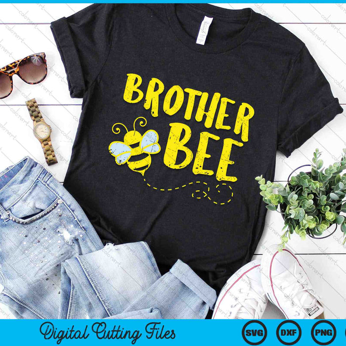 Brother Bee Family Matching Beekeeping Brother SVG PNG Digital Cutting Files