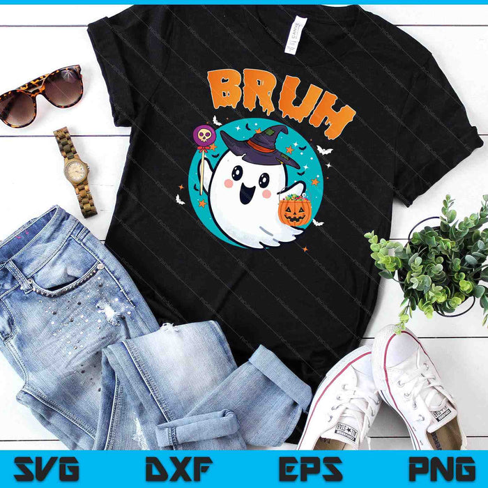 Bruh Ghost Halloween Cute Ghost Trick SVG PNG Digital Cutting Files Bruh Ghost Halloween Cute Ghost Trick SVG PNG Digital Cutting Files