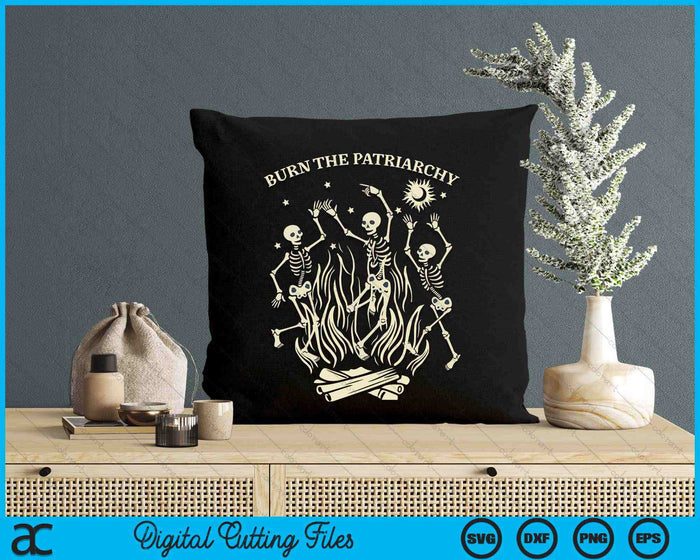Burn The Patriarchy Funny Feminist Halloween SVG PNG Digital Cutting Files Burn The Patriarchy Funny Feminist Halloween SVG PNG Digital Cutting Files
