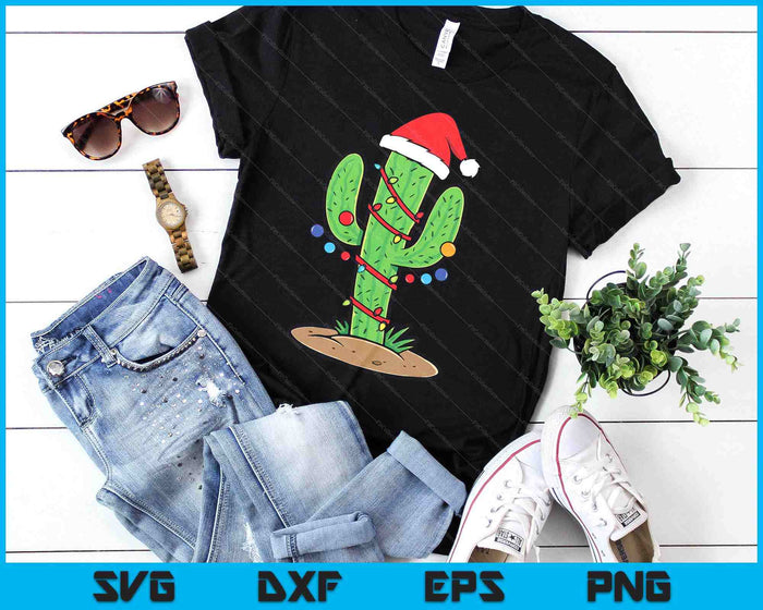 Cactus Christmas Lights Funny Christmas Gift SVG PNG Digital Printable Files Cactus Christmas Lights Funny Christmas Gift SVG PNG Digital Printable Files