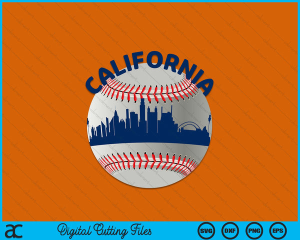 California Baseball Team Fans of Space City California Baseball SVG PNG Cutting Printable Files