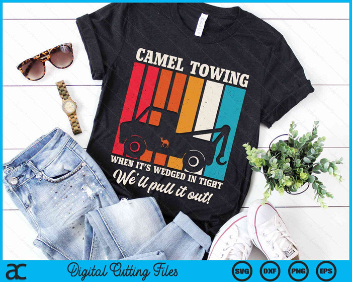 Camel Towing Retro Adult Humor Saying Funny Halloween SVG PNG Digital Cutting Files Camel Towing Retro Adult Humor Saying Funny Halloween SVG PNG Digital Cutting Files