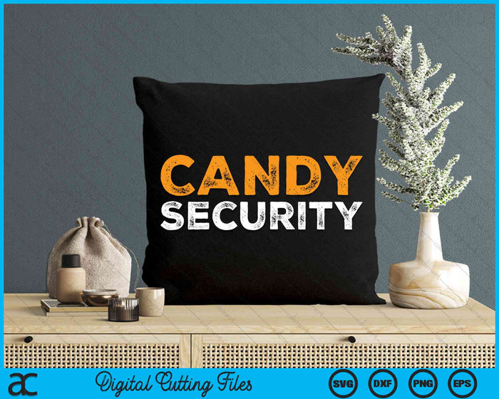 Candy Security Halloween Costume SVG PNG Digital Cutting Files Candy Security Halloween Costume SVG PNG Digital Cutting Files