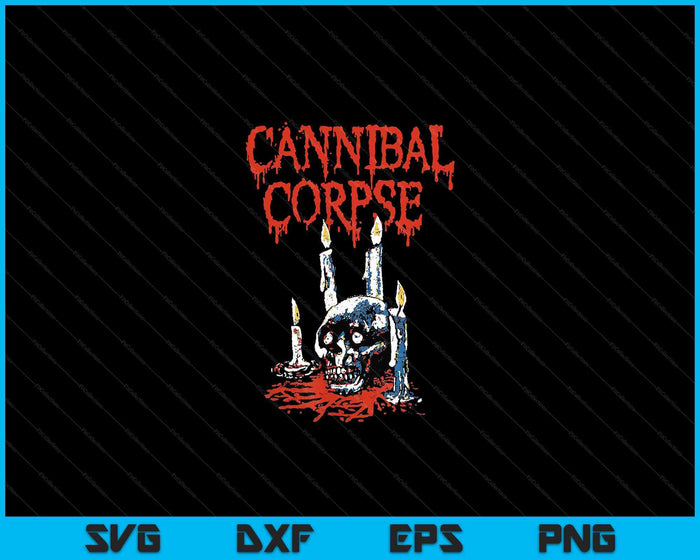 Cannibal Corpse Mercancía Oficial Ritual Velas SVG PNG Archivos de Corte Digital Cannibal Corpse Mercancía Oficial Ritual Velas SVG PNG Archivos de Corte Digital