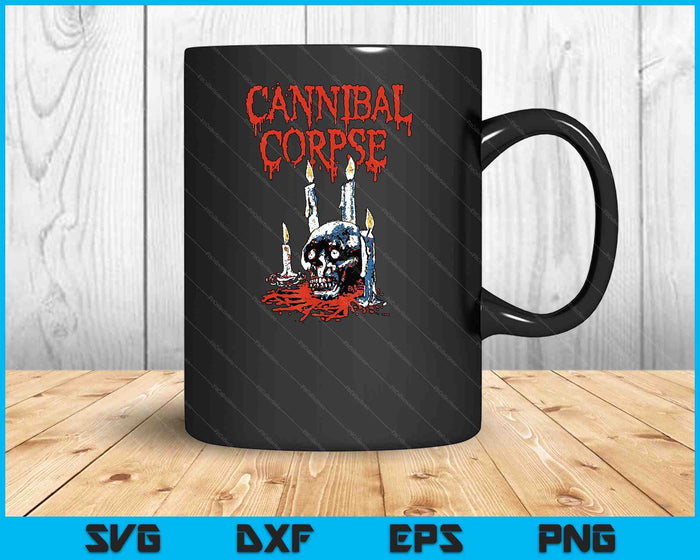 Cannibal Corpse Mercancía Oficial Ritual Velas SVG PNG Archivos de Corte Digital Cannibal Corpse Mercancía Oficial Ritual Velas SVG PNG Archivos de Corte Digital